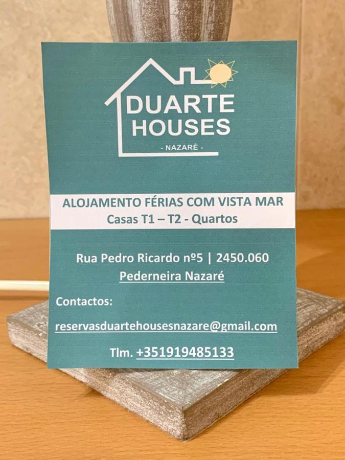 Duarte Houses - Casa T1 - Com Vista Mar Nazare Bagian luar foto