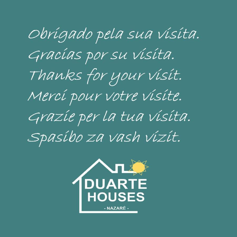 Duarte Houses - Casa T1 - Com Vista Mar Nazare Bagian luar foto